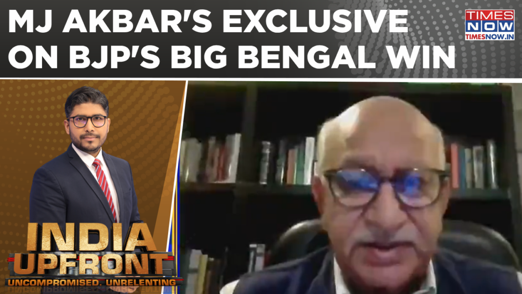 MJ Akbar Exclusive Interview On BJP's Big Bengal Win, TMC Defeat & Mamata's Denial | India Upfront