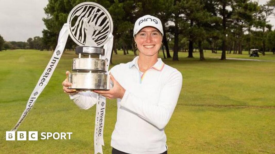 England's Esme Hamilton holds nerve to win South African Open