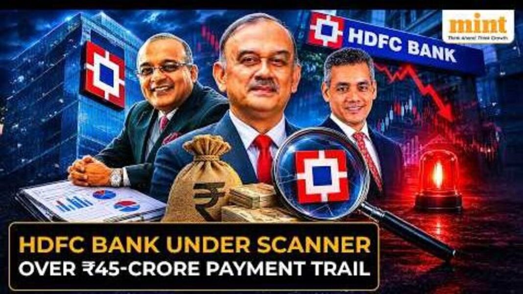 HDFC Bank share price falls over 2% after report flags internal probe into  ₹45 crore interest payments to MSRDC | Stock Market News