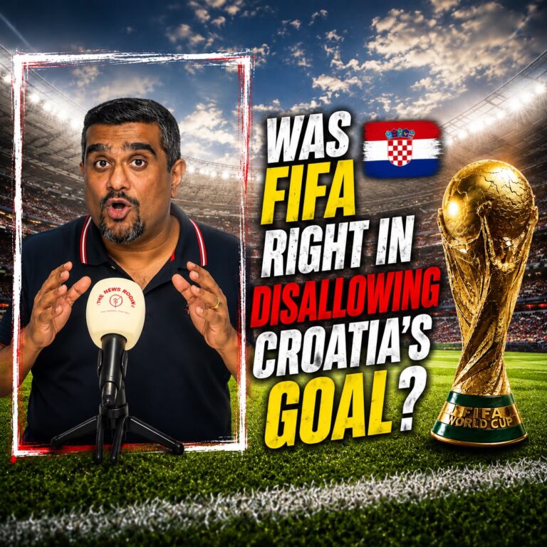 Was FIFA Right in Disallowing Croatia’s late goal against Portugal. Naveen Nair explains.
