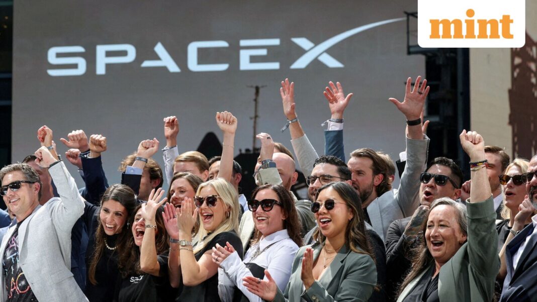 SpaceX shares slide 32% from record high, but remain 13% above IPO price | Stock Market News