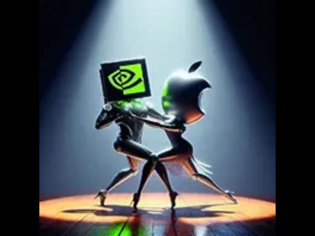 Apple and Nvidia tango at the top - The Economic Times