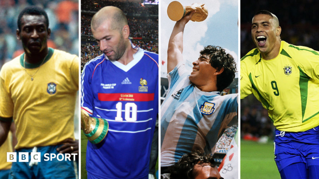 World Cup 2026: Pele, Maradona, Messi, Ronaldo - ranking the biggest World Cup legends