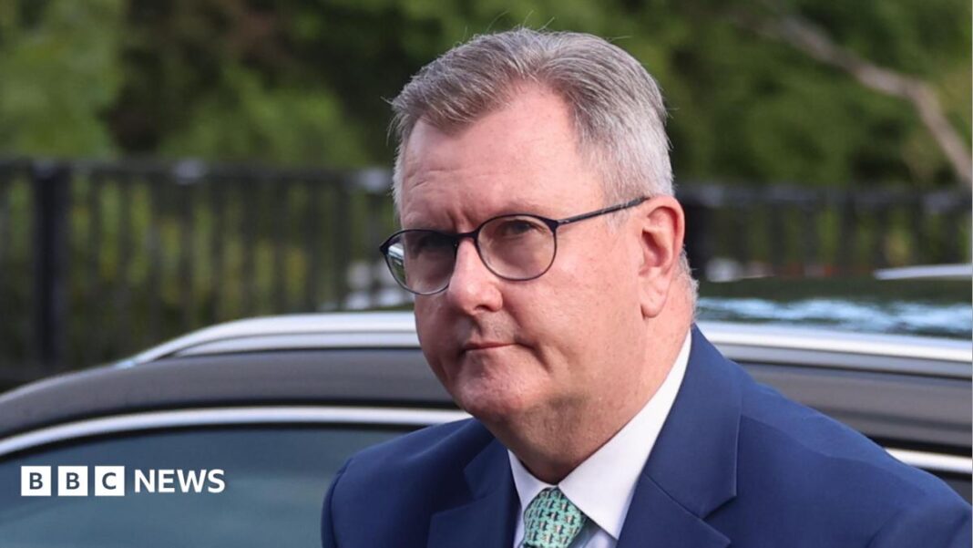 Jeffrey Donaldson: Ulster Unionists to establish independent process for sharing information