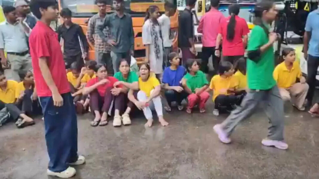 In Lucknow, Gen Alpha Hits The Streets Over Teacher Shortage In Govt Schools - VIDEO