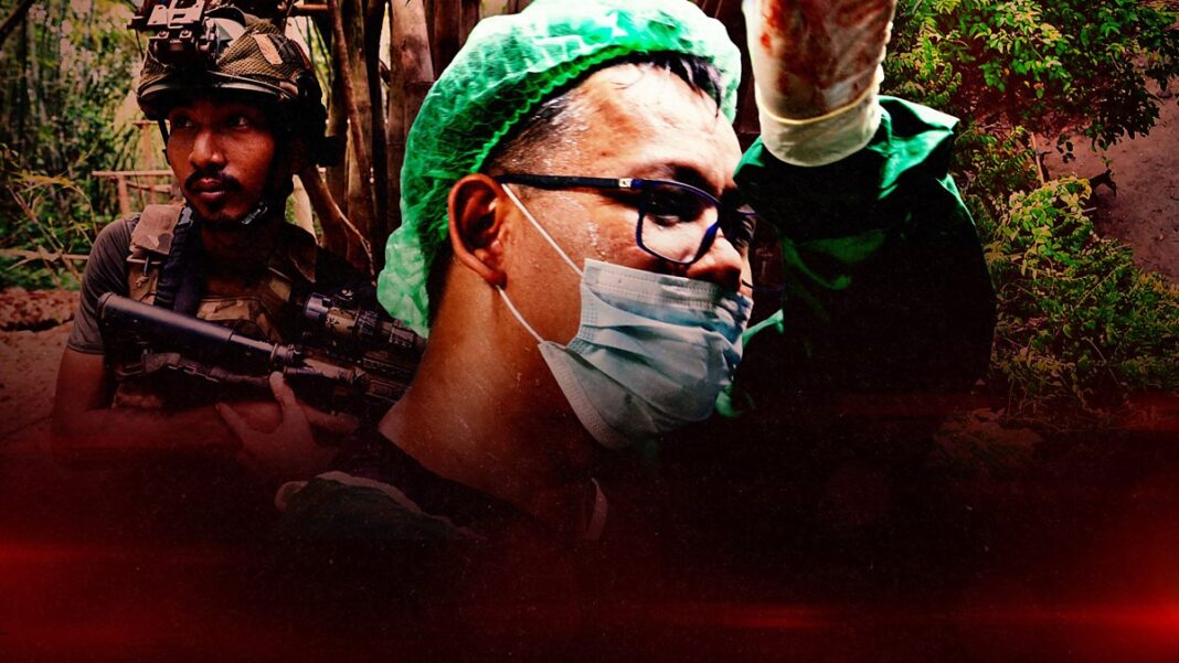 On the Front Line - The Secret Jungle Hospital