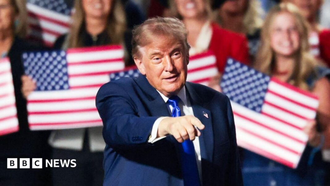 Trump says every adult American will get $5,000 if Republicans win midterms Trump says every adult American will get $5,000 if Republicans win midterms
