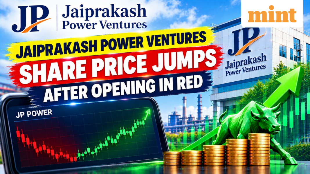 Jaiprakash Power Ventures share price jumps 3% after opening in red | What's behind the rally? | Stock Market News