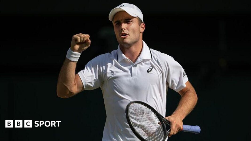 Cincinnati Open: Arthur Fery wins on return as Novak Djokovic suffers in heat
