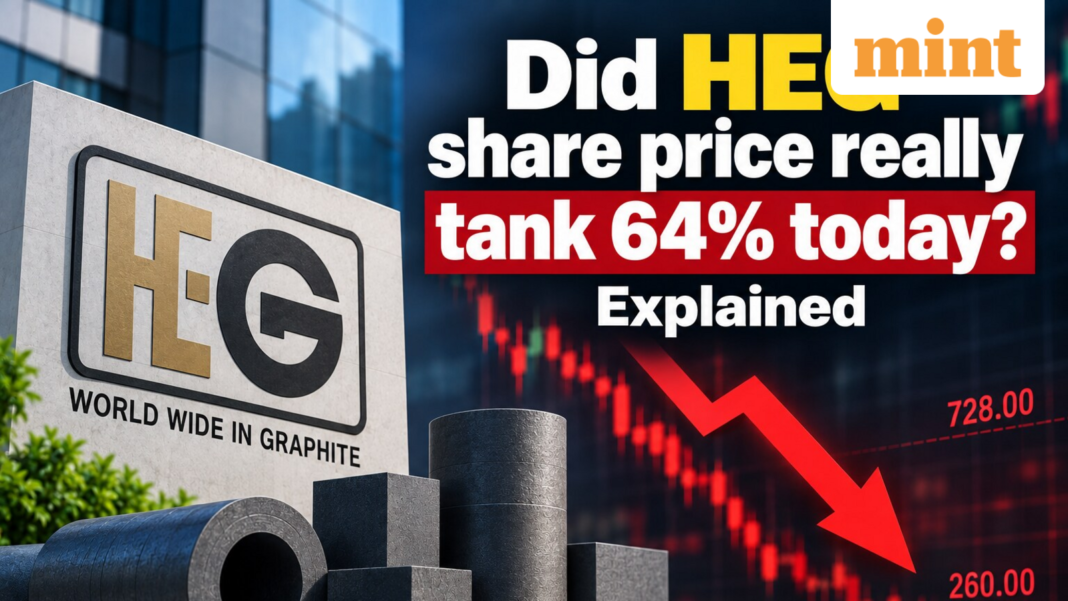 HEG share price falls over 64% to  ₹260: Don’t panic! Here’s what actually happened | Stock Market News