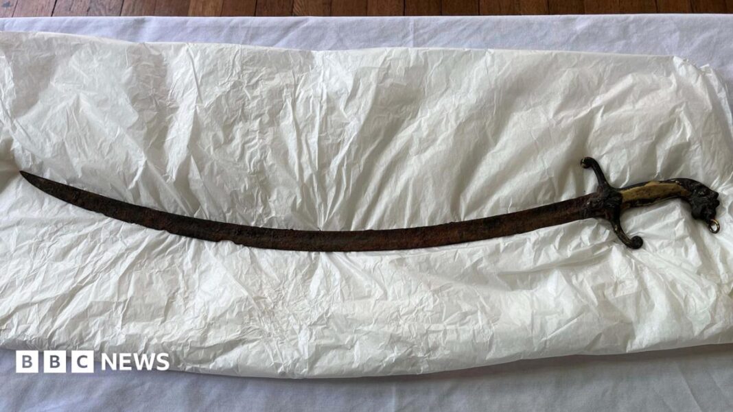 Could a sword found in a castle's lake be Kent's Excalibur?