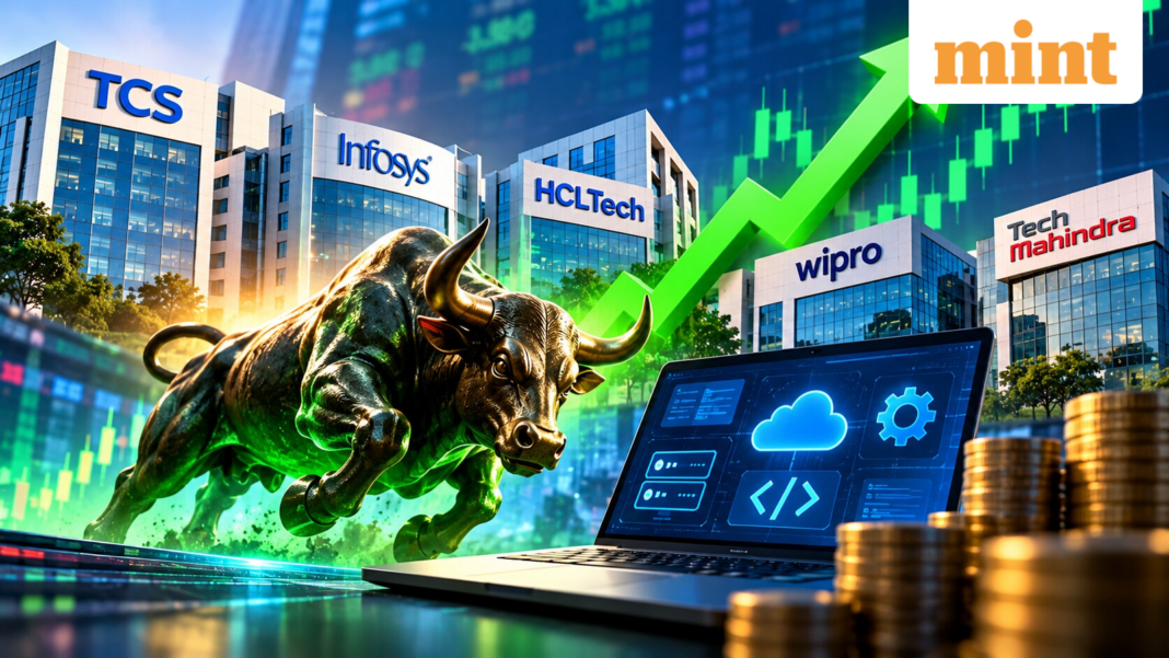 Why are IT stocks up today? TCS, Infosys, HCL Tech, Wipro, Tech Mahindra shares rise up to 3% - Time to buy? | Stock Market News
